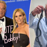 'You're Nuts!' RFK Jr. Wrangles Two Snakes Trying To Mate And Lets Them Bite Him As Wife Cheryl Hines Begs Him To Stop -- WATCH!