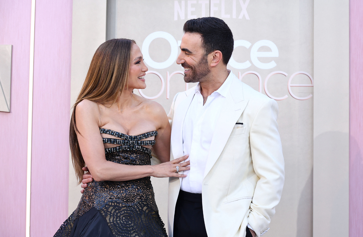 What's Really Going On Between Office Romance Co-Stars Jennifer Lopez & Brett Goldstein After They Get 'Flirty' On The Red Carpet!
