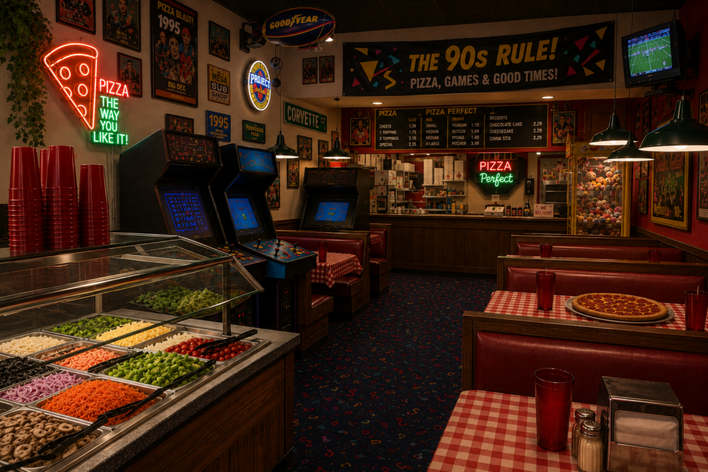 Pizza Hut bringing back the 80s and 90s (concept)
