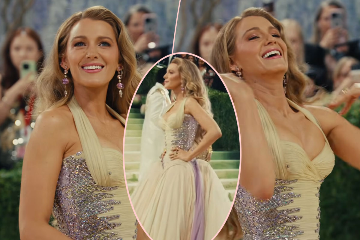 Blake Lively RETURNS To The Met Gala For The First Time Since 2022 -- On The Same Day She & Justin Baldoni Settled IEWU Legal Drama!