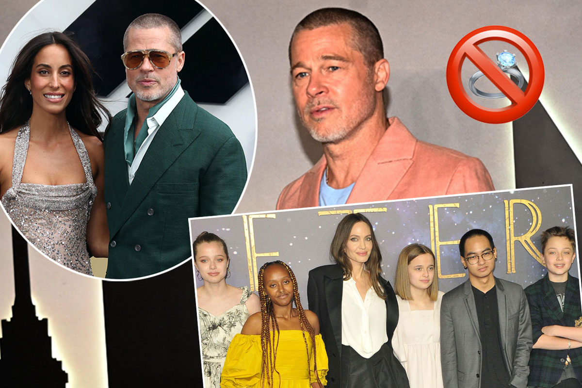 Brad Pitt Opposed To Marriage After Disastrous Angelina Jolie Divorce & Alienation From Kids: REPORT