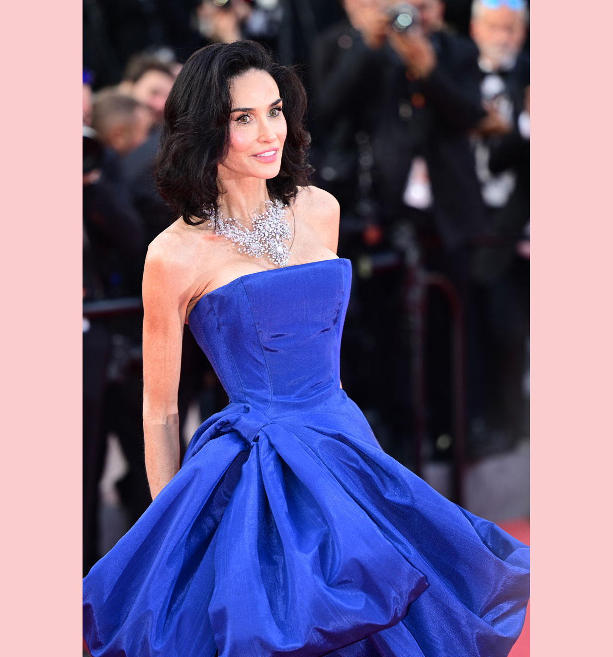 demi Moore short hair