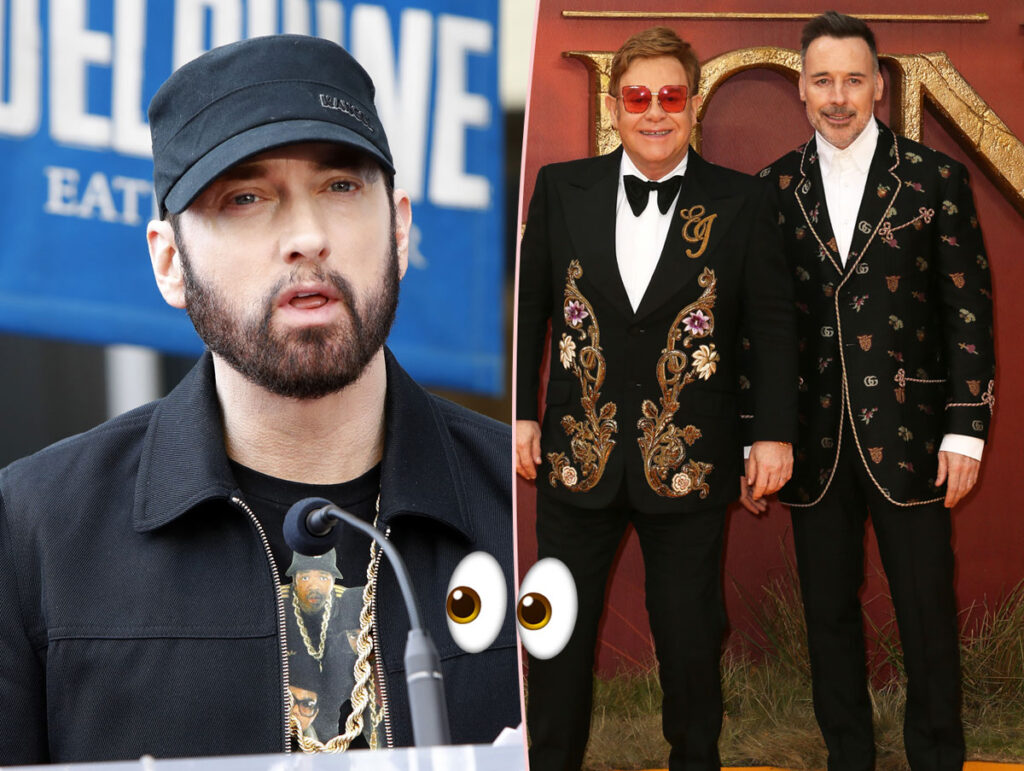 Eminem's wedding gift to Elton John revealed