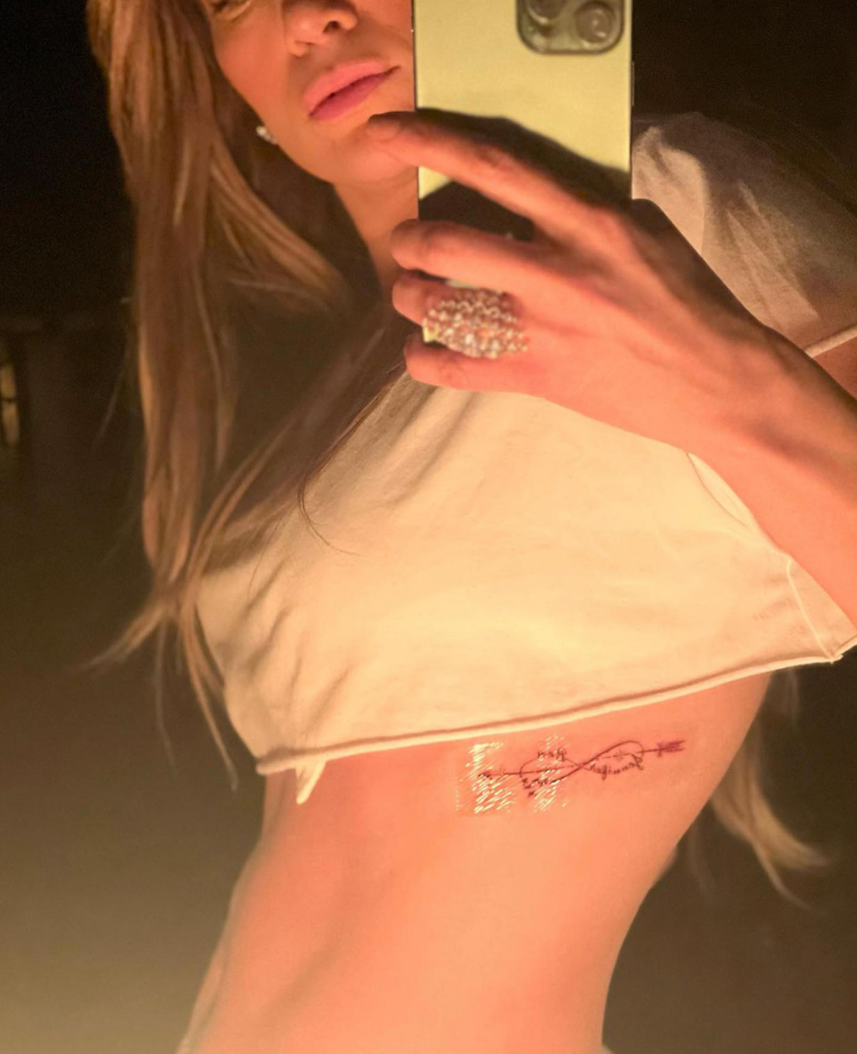 Jennifer lopez bennifer tattoo