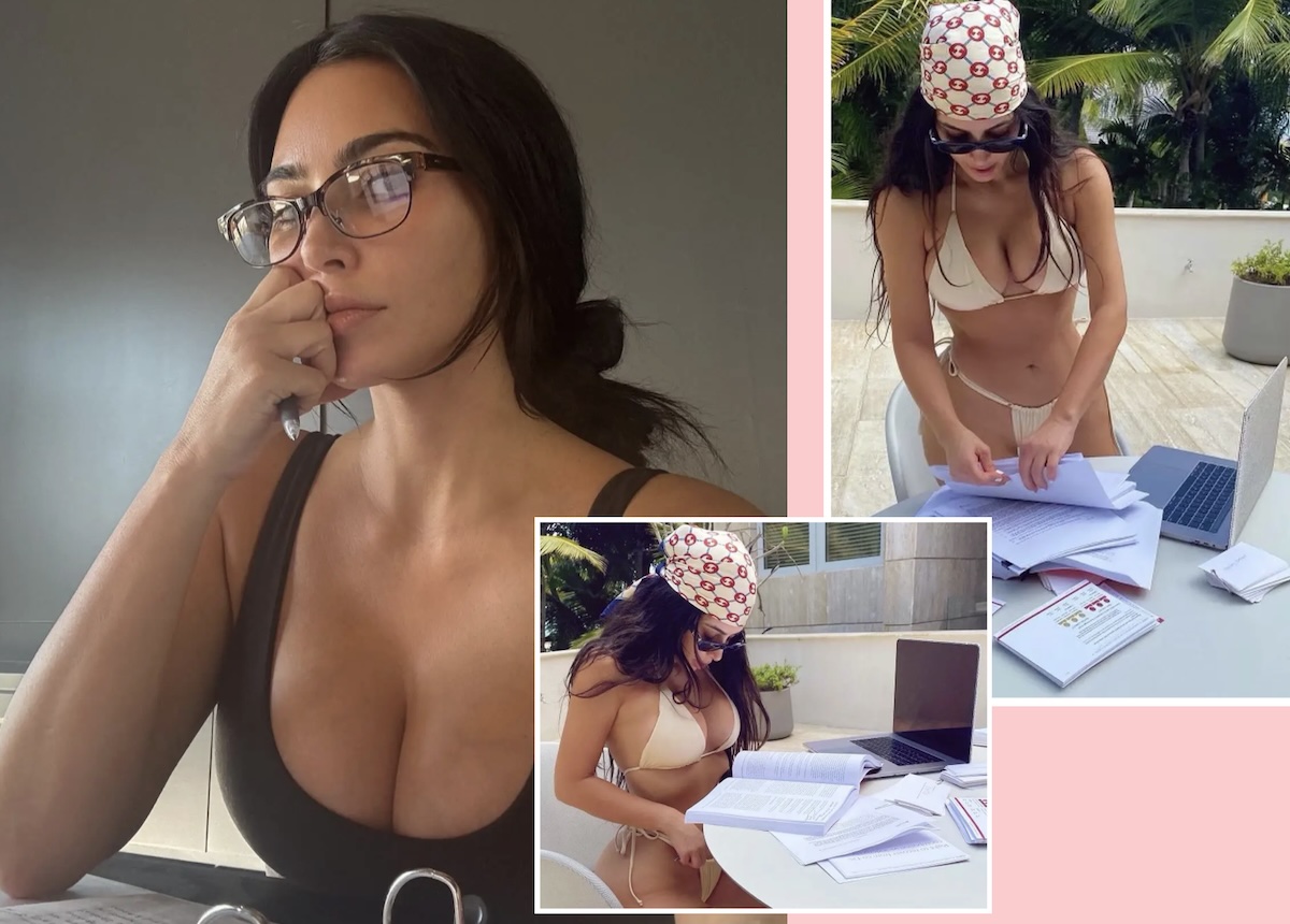 Is THIS Why Wannabe Lawyer Kim Kardashian Is Skipping The Bar Exam This Time Around?!