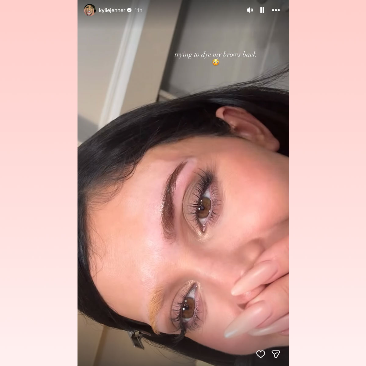 Kylie Jenner Reveals Met Gala Look ‘Ruined’ Her Eyebrows