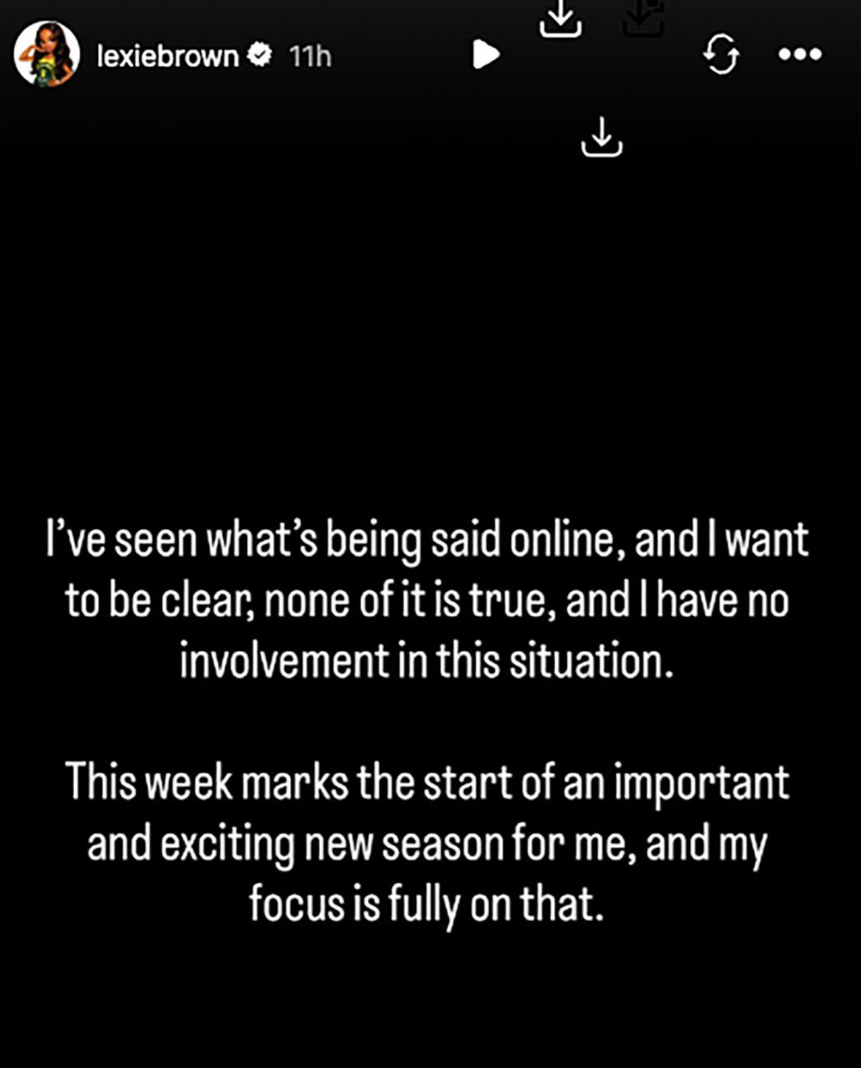Lexie brown Megan thee stallion Klay Thompson response
