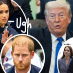 Trump TRASHES Meghan Markle While Praising 'Perfect' Princess Catherine & Questioning Prince Harry's Royal Comeback