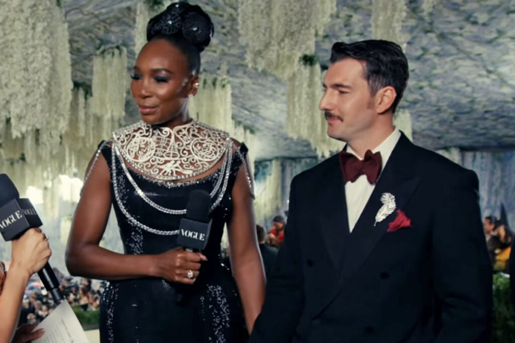 Met Gala Co-Chair Venus Williams & Hubs Shine Bright On The Red Carpet!