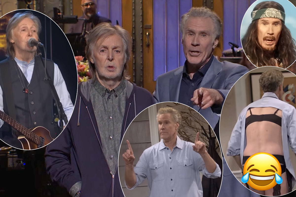 Will Ferrell Hilariously Closes Out SNL Season 51 With Musical Guest Paul McCartney! WATCH!