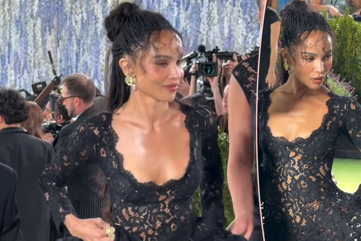 Met Gala: Zoë Kravitz Keeps Ring Finger Tucked Away In Lace Gown Amid Harry Styles Engagement!
