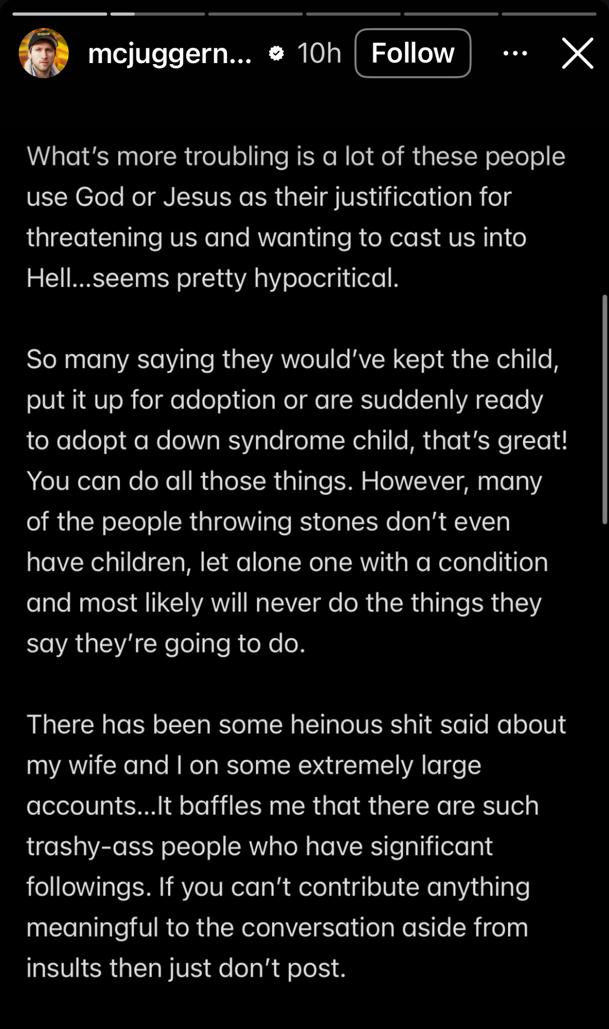 Influencer Couple Jesse & Ashley Ridgway Announce They've Made 'Difficult Decision' To End Pregnancy Over Down Syndrome Concerns