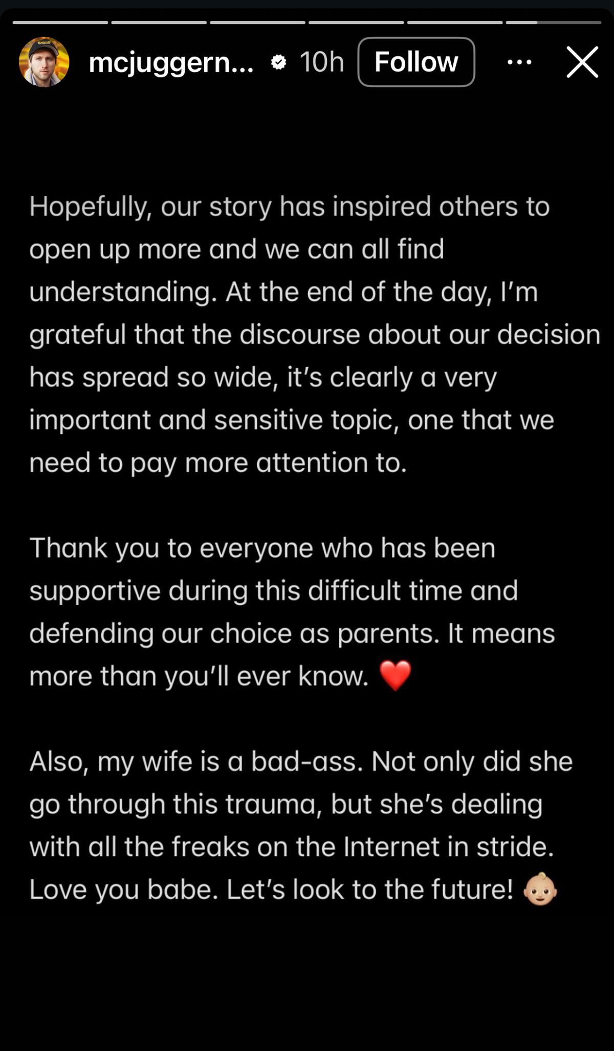 Influencer Couple Jesse & Ashley Ridgway Announce They've Made 'Difficult Decision' To End Pregnancy Over Down Syndrome Concerns