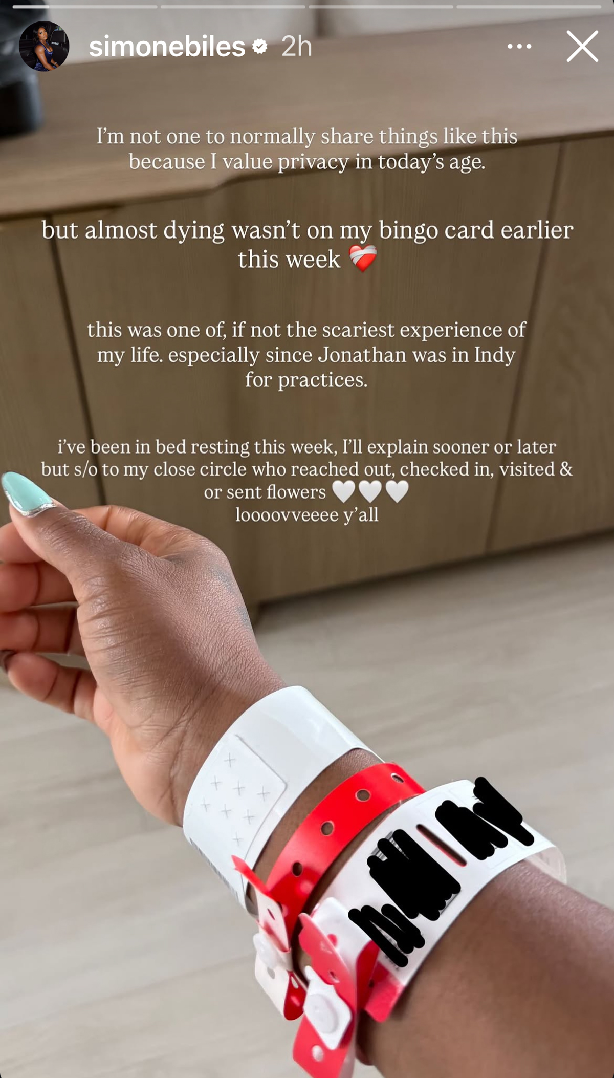 Simone Biles Reveals She ‘Almost’ Died This Week During Medical Emergency! OMG!