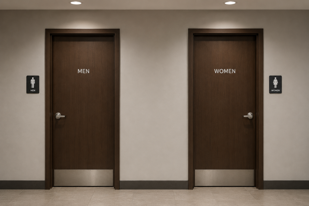Man FIRED After Calling Cops On Solo Dad Taking Daughters To Public Women's Restroom -- DETAILS!