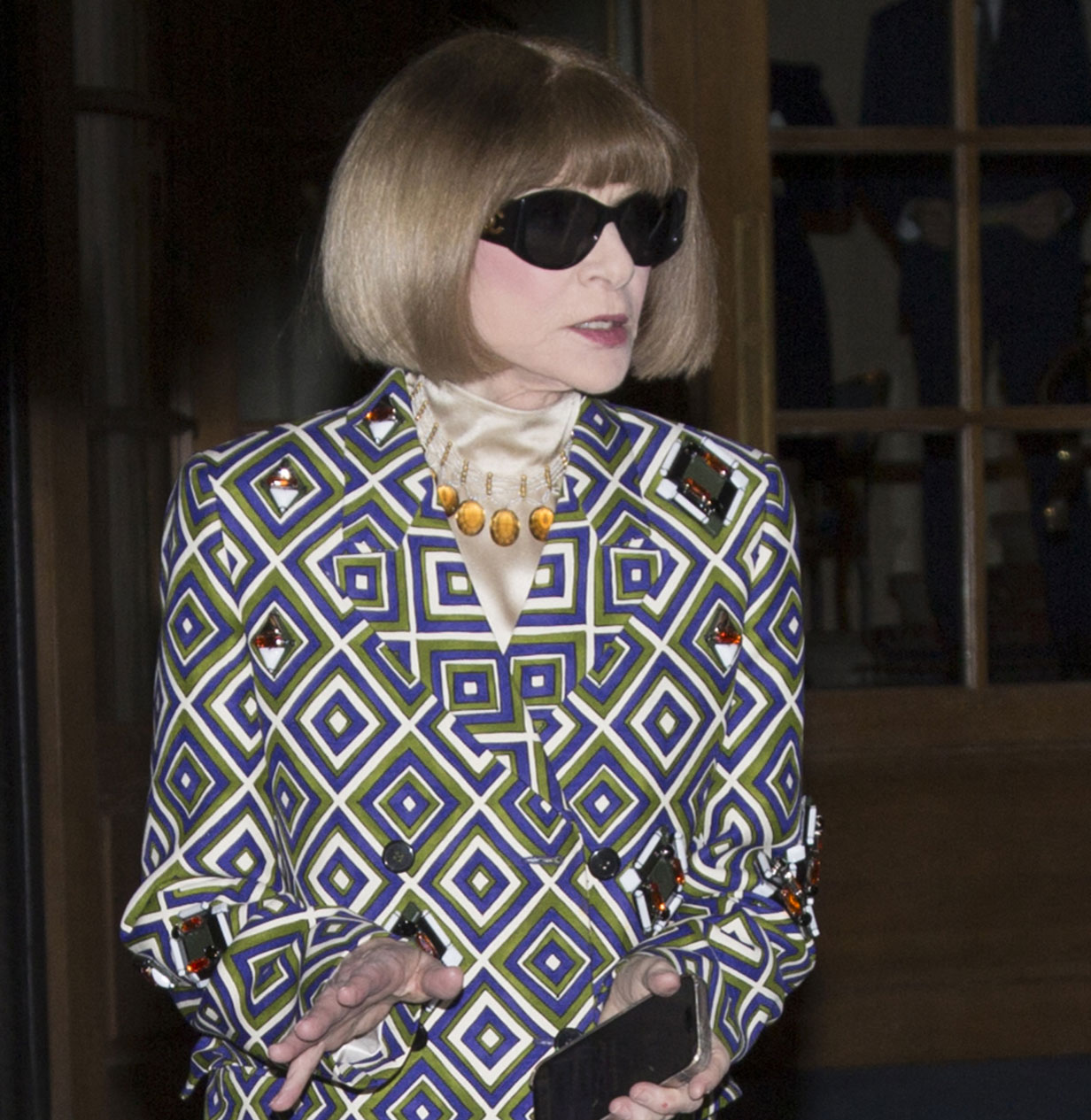 Anna Wintour helps Blake make his vibrant comeback