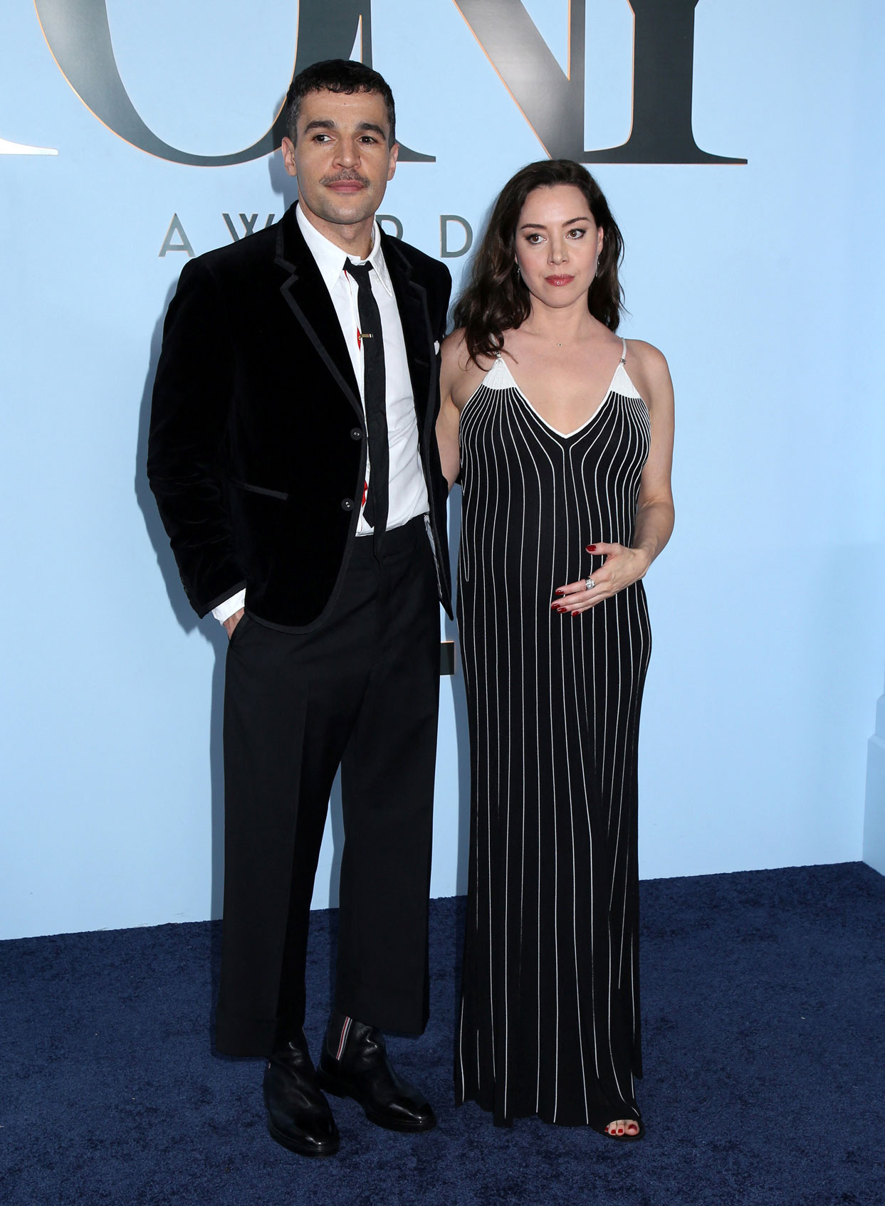 Aubrey Plaza & Christopher Abbott red carpet debut