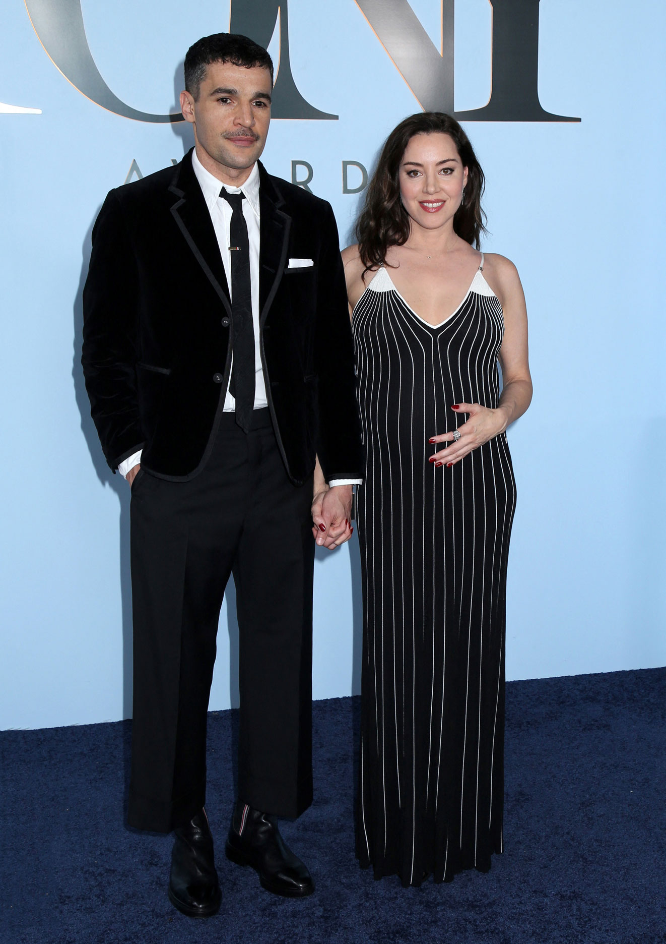 Aubrey Plaza & Christopher Abbott red carpet debut