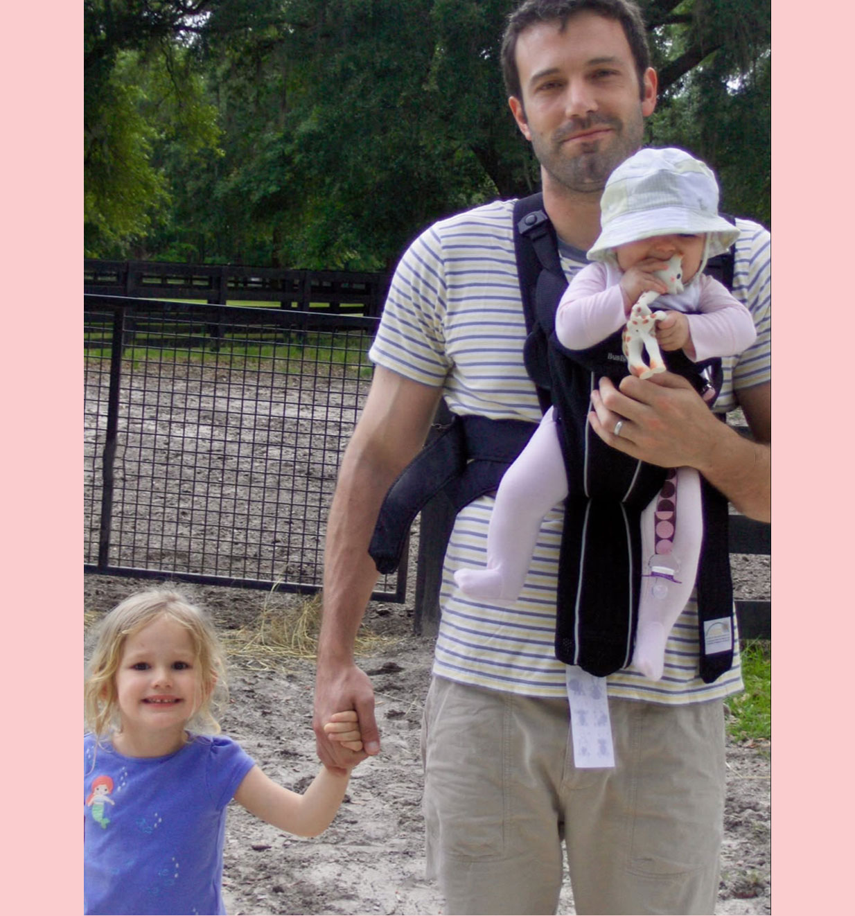 ben Affleck and kids shared by Jennifer garner