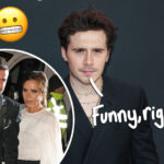 Brooklyn Beckham's Full Ad Dissing Dad David Drops -- And It's NOT Getting The Reaction He Likely Expected From Fans!