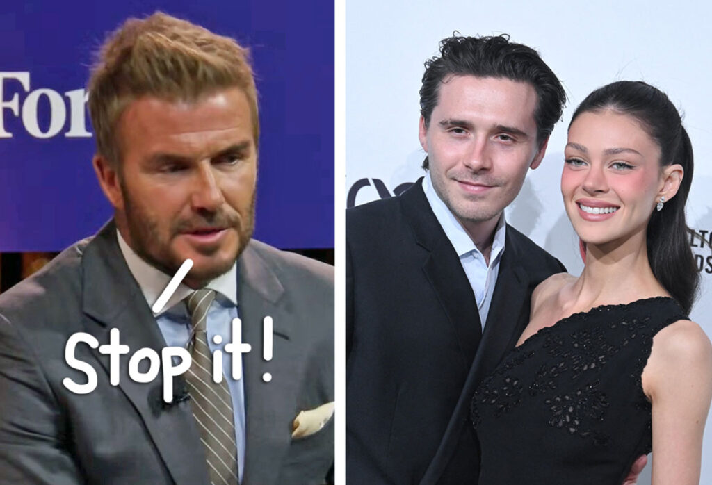 David Beckham STOPS Interviewer Asking About Brooklyn Beckham Drama! See What He Said!