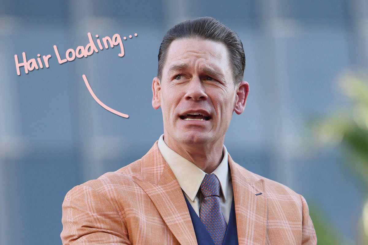 John Cena Shows Off BALD Head Amid Ongoing Hair Loss Treatments! Look!
