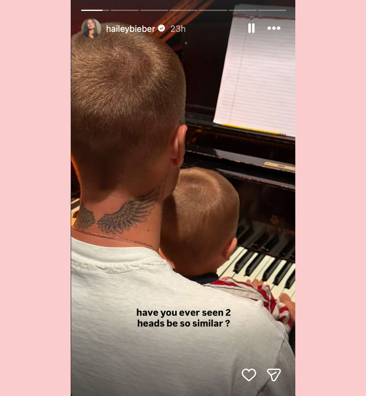 Justin Bieber Father's Day 