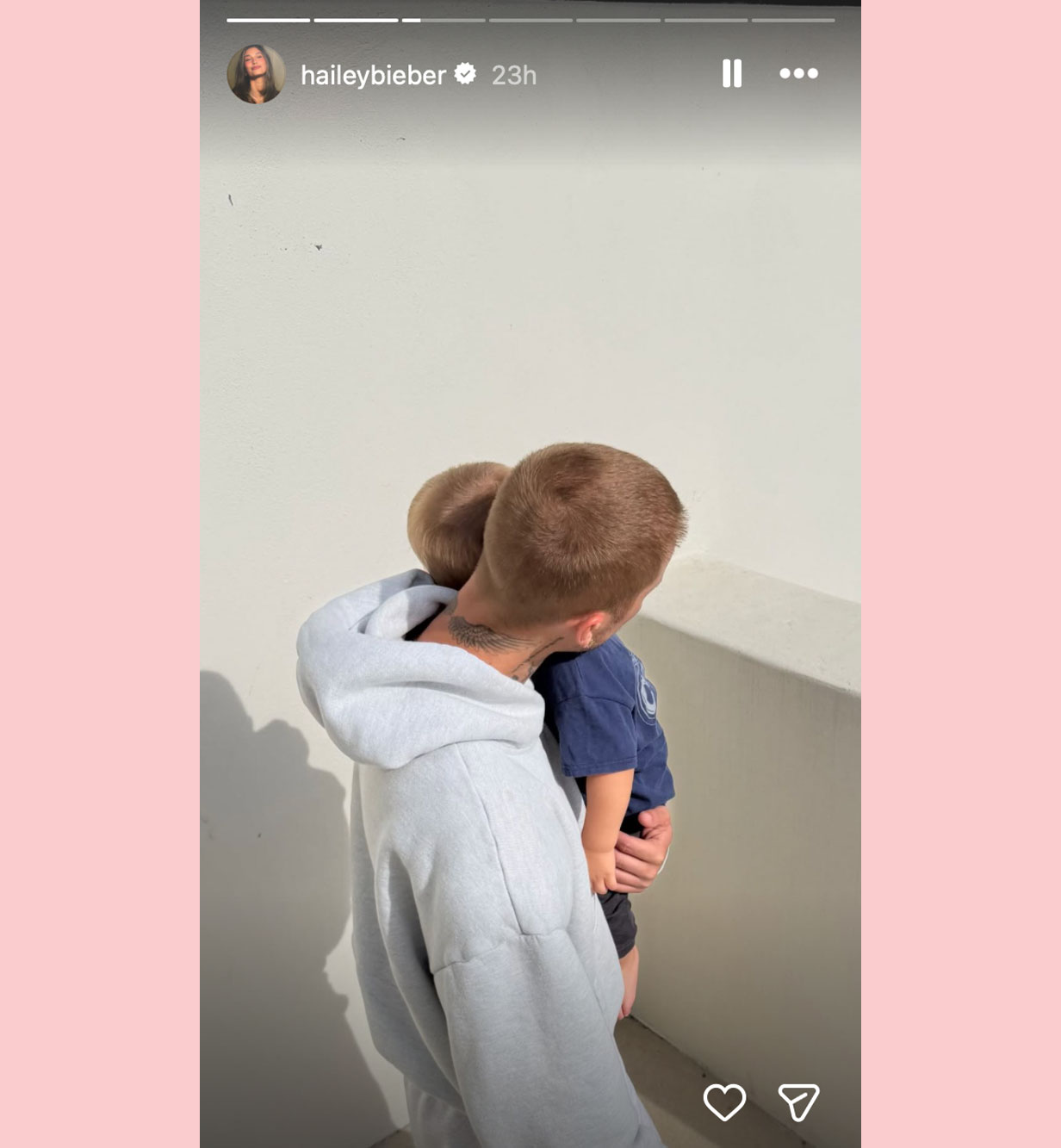 Justin Bieber Father's Day 