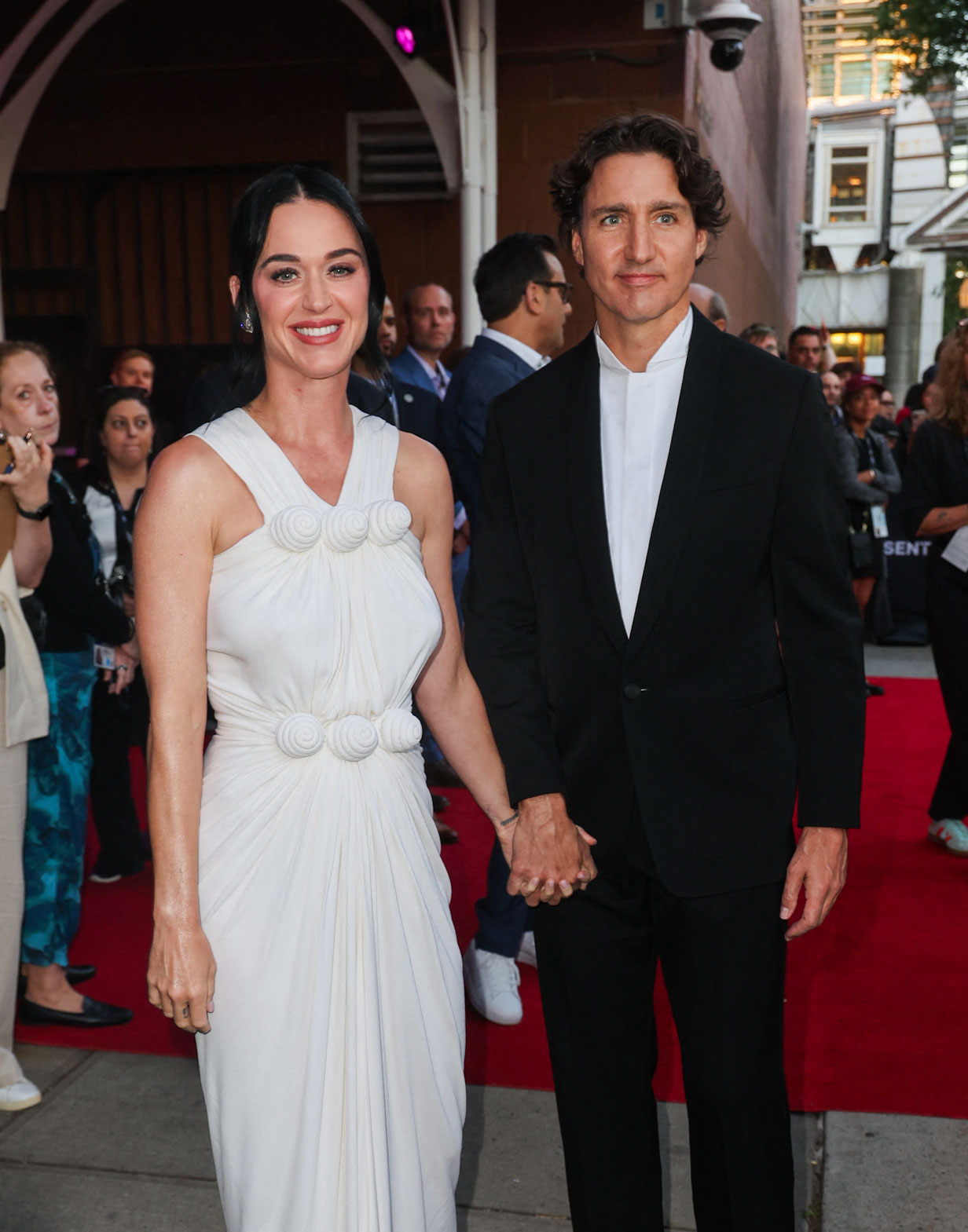 katy Perry Justin Trudeau red carpet debut