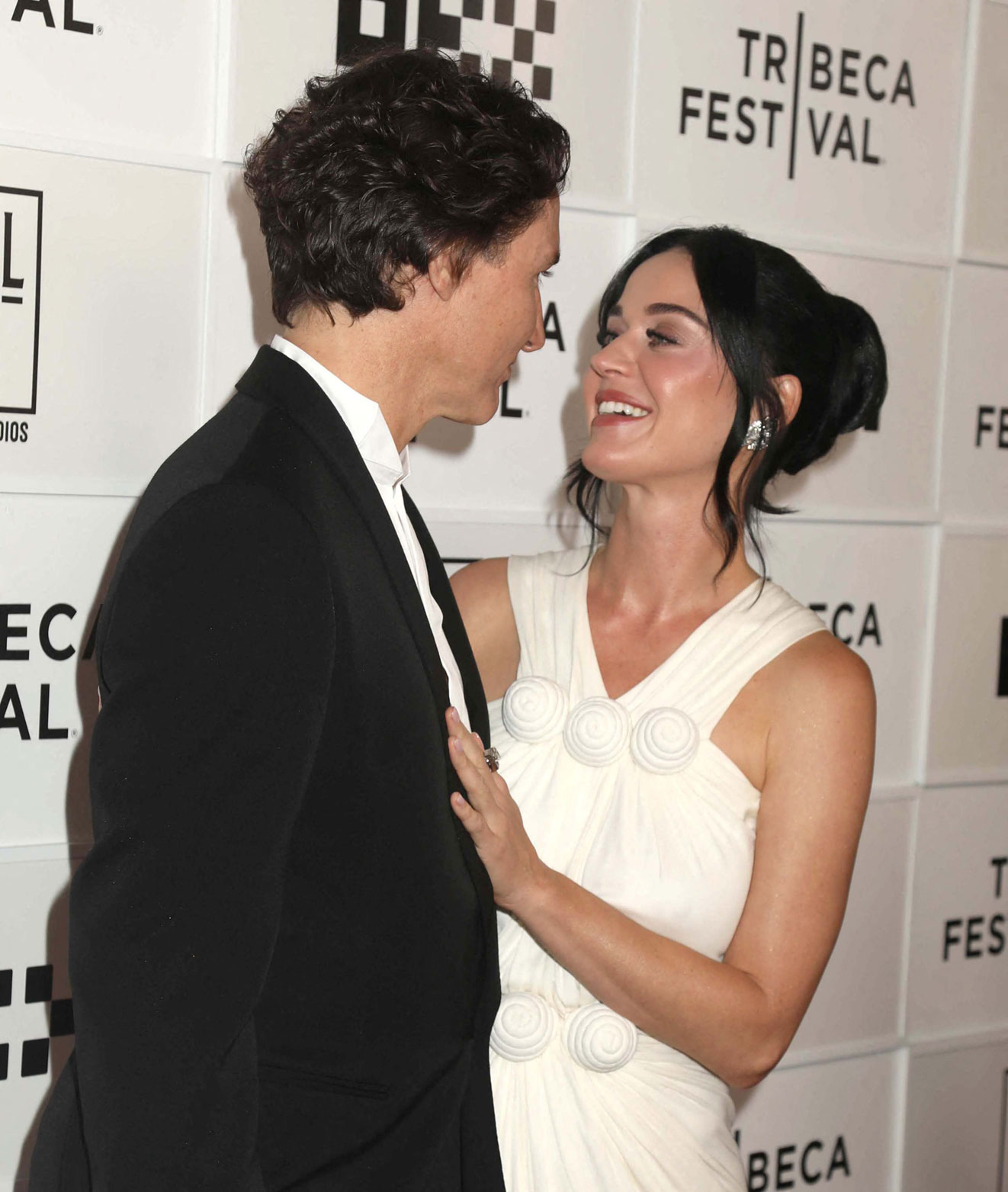 katy Perry Justin Trudeau red carpet debut