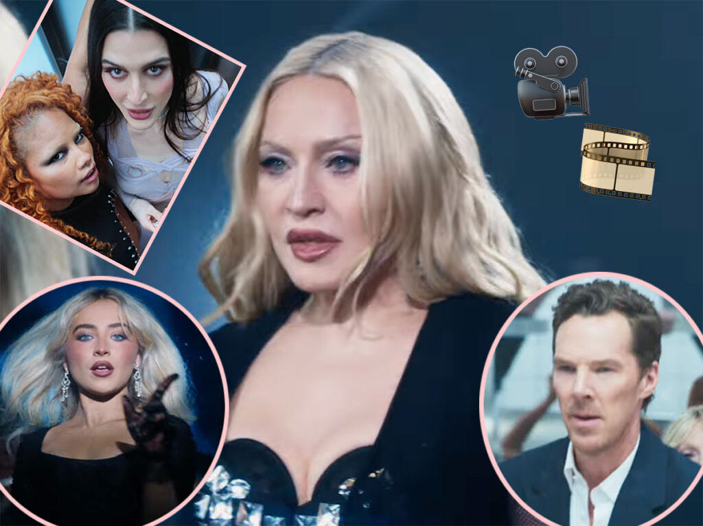 Surprising Celeb Cameos! All The Details On Madonna's Spicy New Short Film Celebrating Upcoming Album Confessions II!