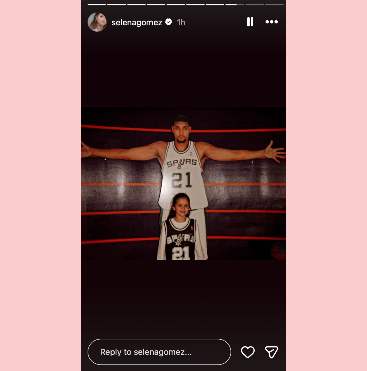 Selena Gomez spurs stories instagram