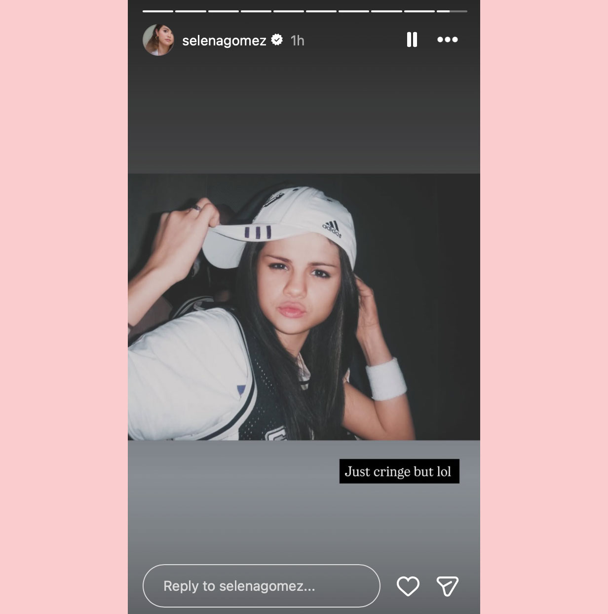 Selena Gomez spurs stories instagram
