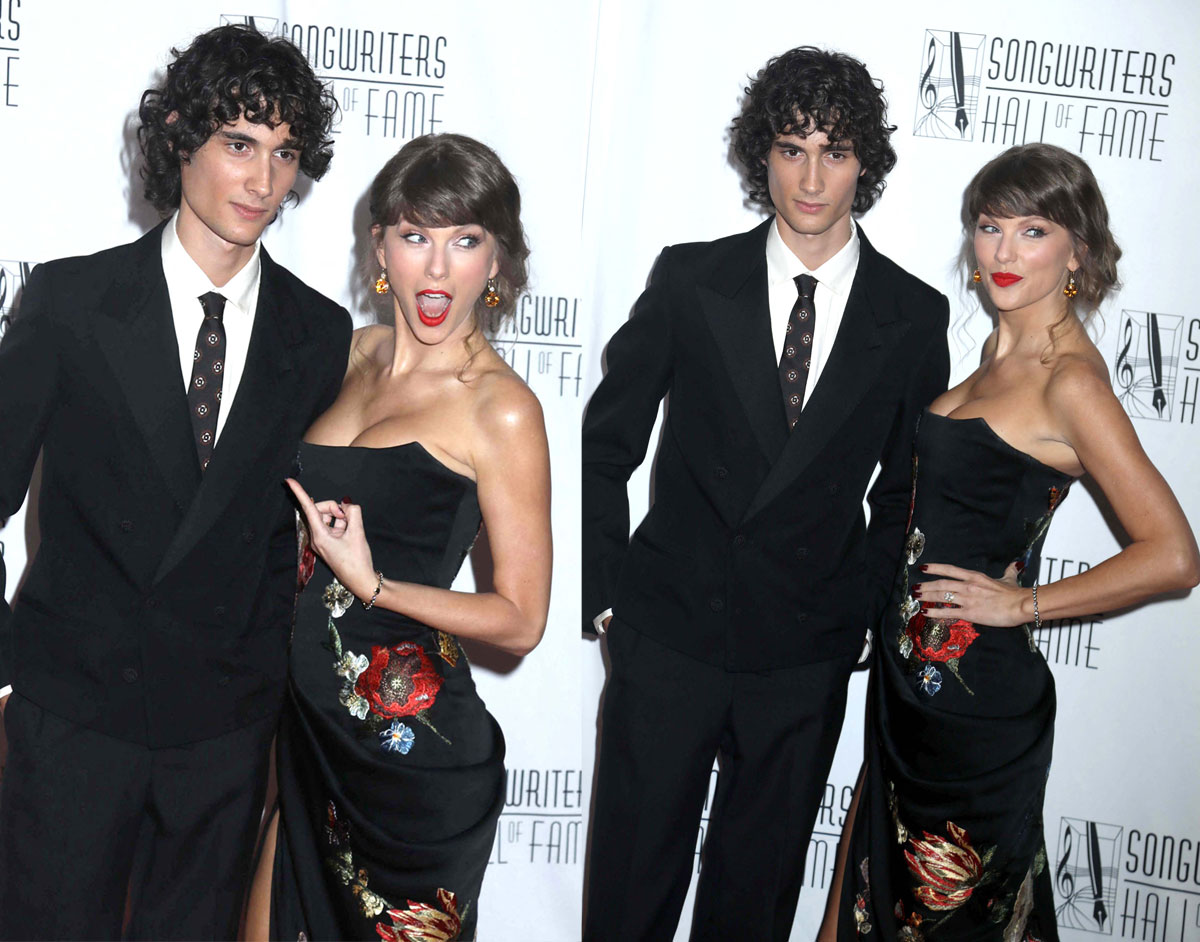 Taylor Swift Makes History At Songwriters Hall of Fame Induction -- Tears Up Thanking Parents, Travis Kelce's Last-Minute Entrance, & MORE
