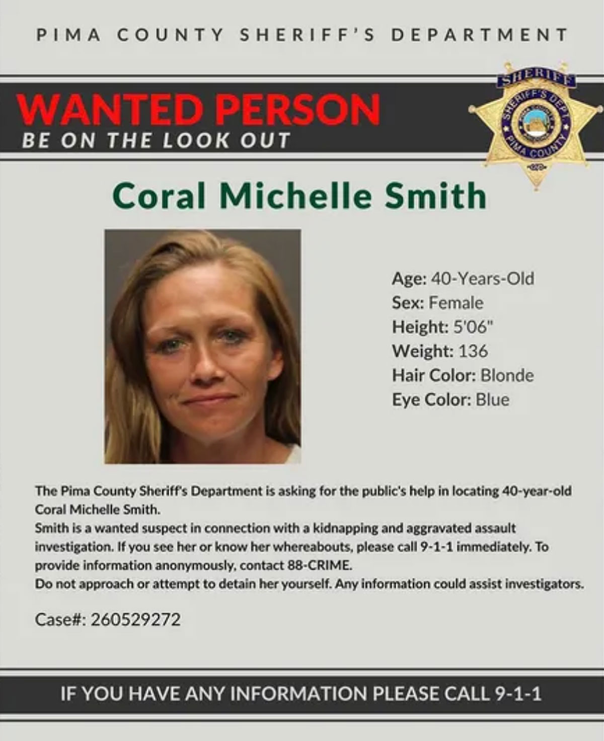 Career Criminal Wanted for Kidnapping -- Just Miles From Nancy Guthrie's Home! Does It Have Anything To Do With Her Case?