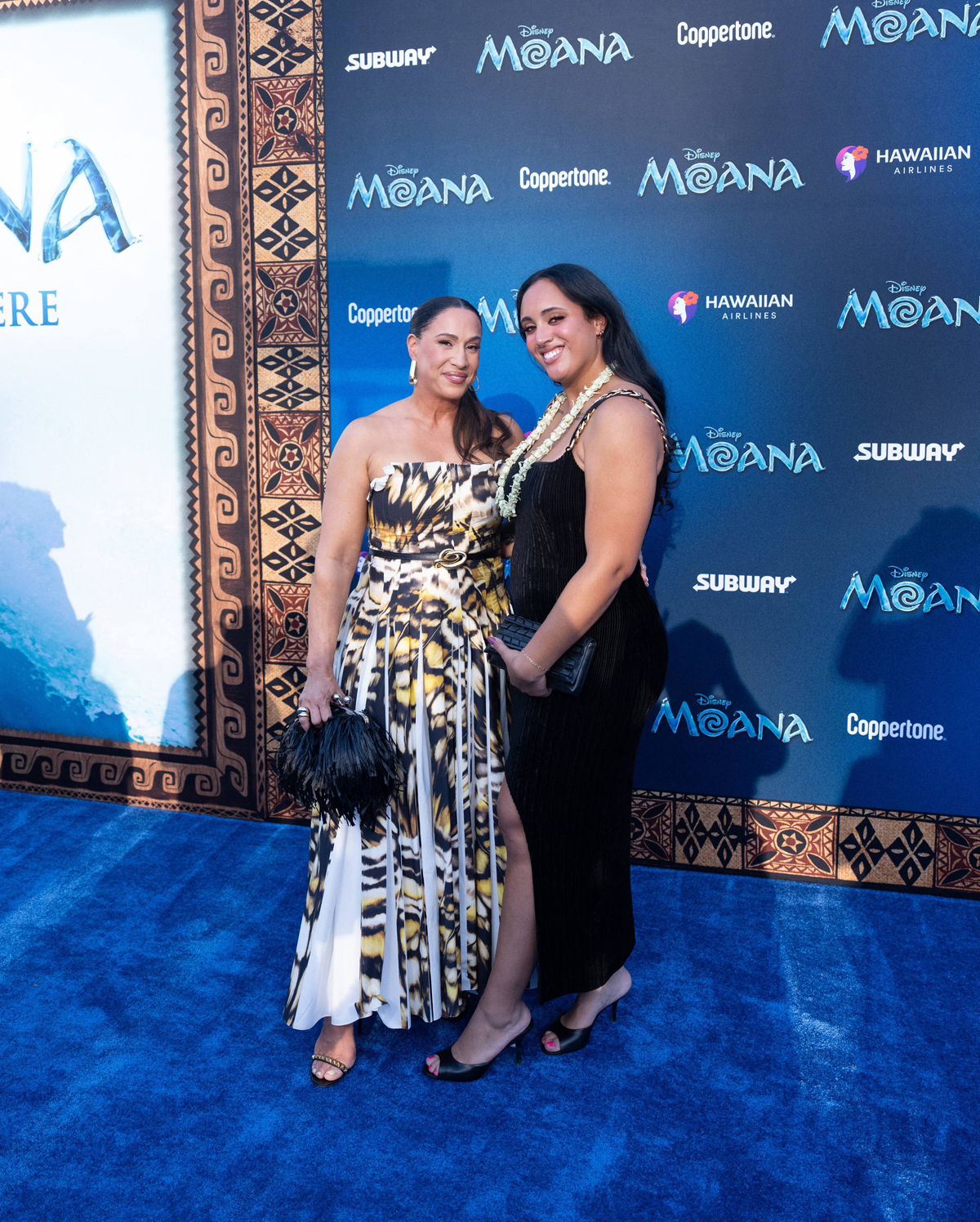 Dwayne Johnson & His Daughters Make Rare Red Carpet Appearance Together At Moana Premiere
