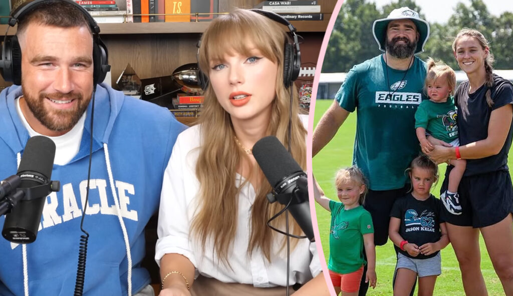 Jason & Kylie Kelce's Daughters Had THIS Special Role In Travis & Taylor Swift's Wedding!
