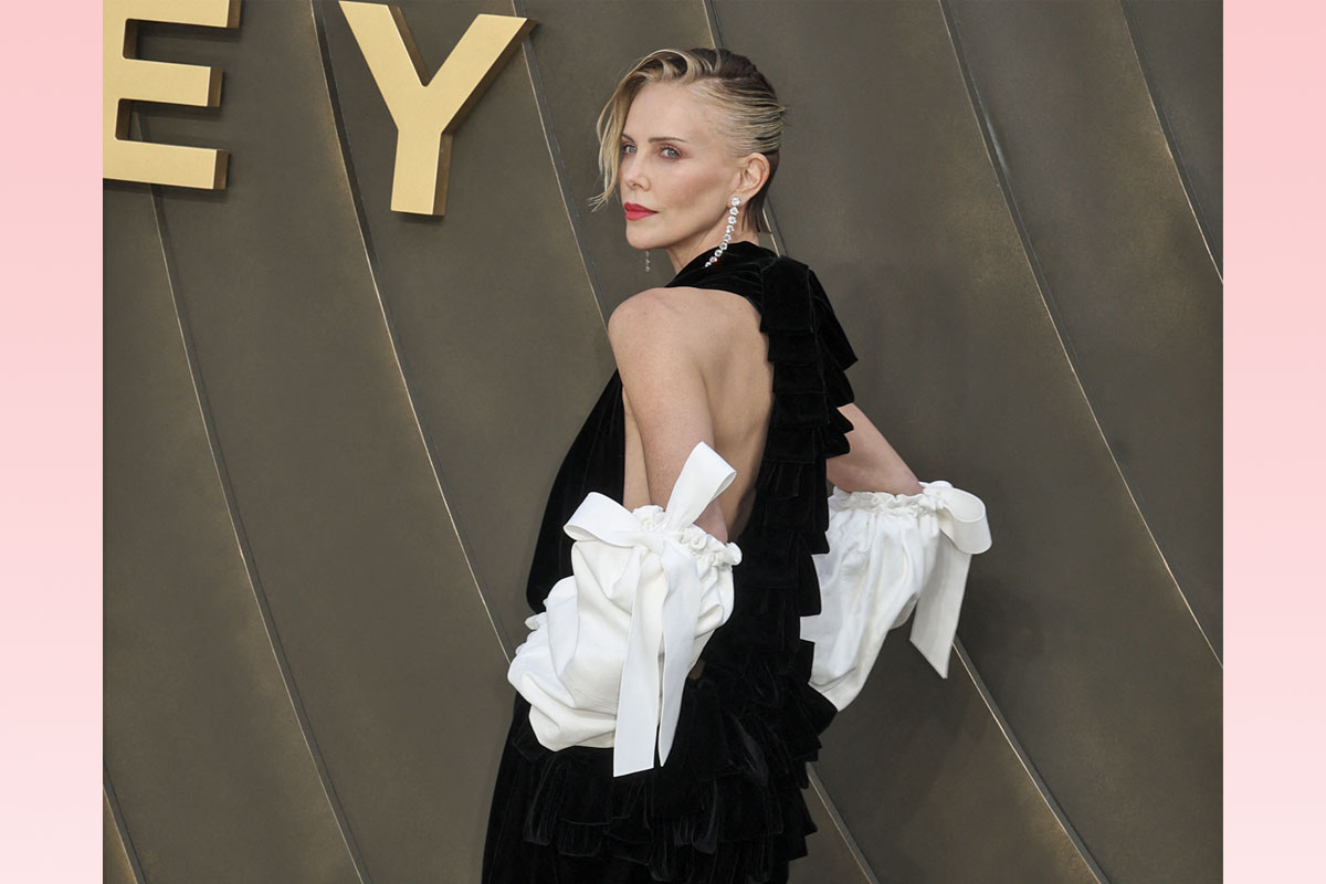 Charlize Theron Strips Down To Nothing But DIAMONDS In Steamy New Snap! Look!