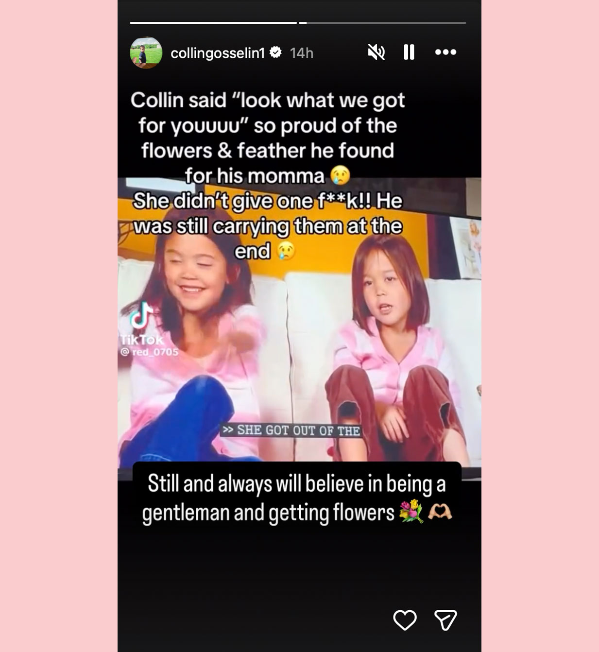 Collin Gosselin Instagram Stories
