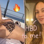 Jennifer Lopez SIZZLES In Nude Bathtub Pic For 57th Birthday! 