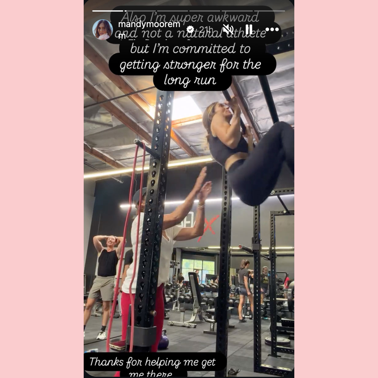 Mandy Moore postpartum body