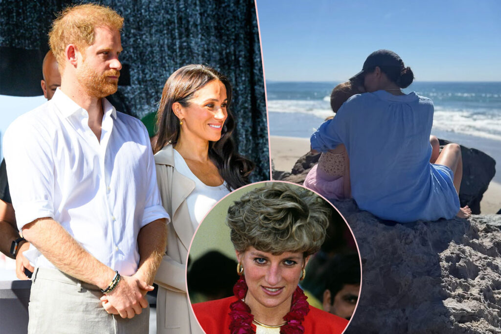 Meghan Markle Shares Heartwarming Photos Of UK Trip -- Prince Harry & Kids Visited Princess Diana's Childhood Home!