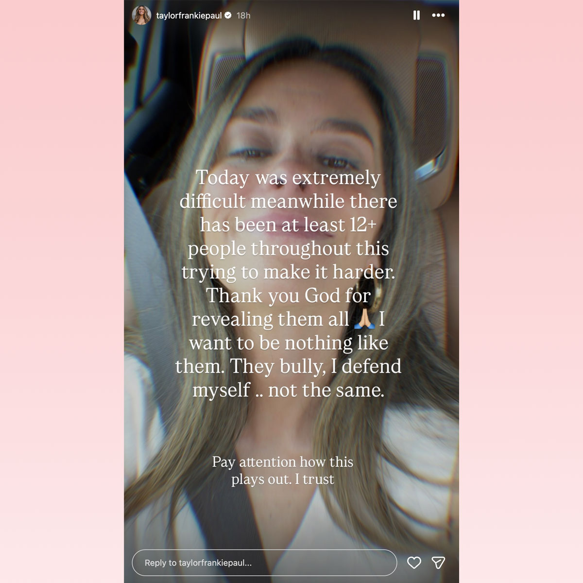 Taylor Frankie Paul Talks ‘Extremely Difficult Day’ After Latest Court Hearing With Ex Dakota Mortensen!