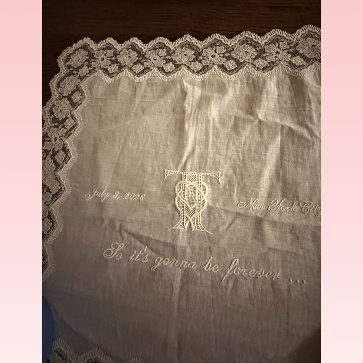 Tayvis Wedding Ceremony: The Sentimental Gift Guests Received Featuring Lyrics From Travis Kelce’s Favorite Taylor Swift Song!