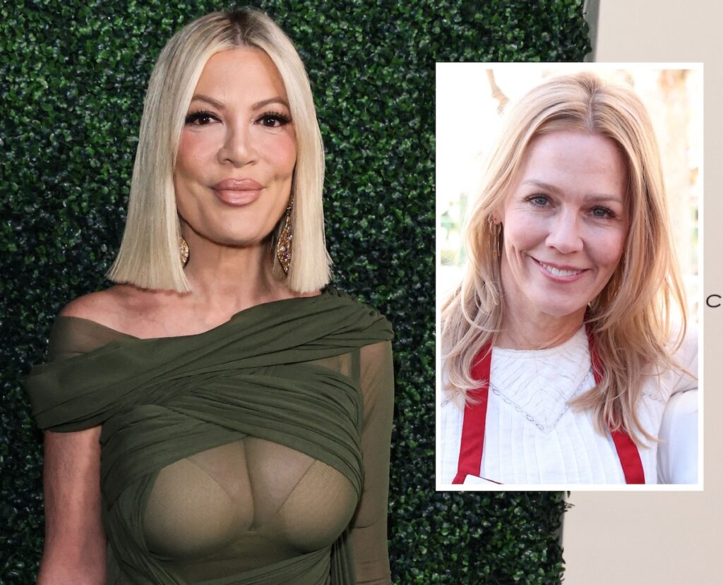 Jennie Garth Confirms Tori Spelling Is OUT As Podcast Co-Host -- As Insiders Reveals Whether Their Friendship Is Over Too