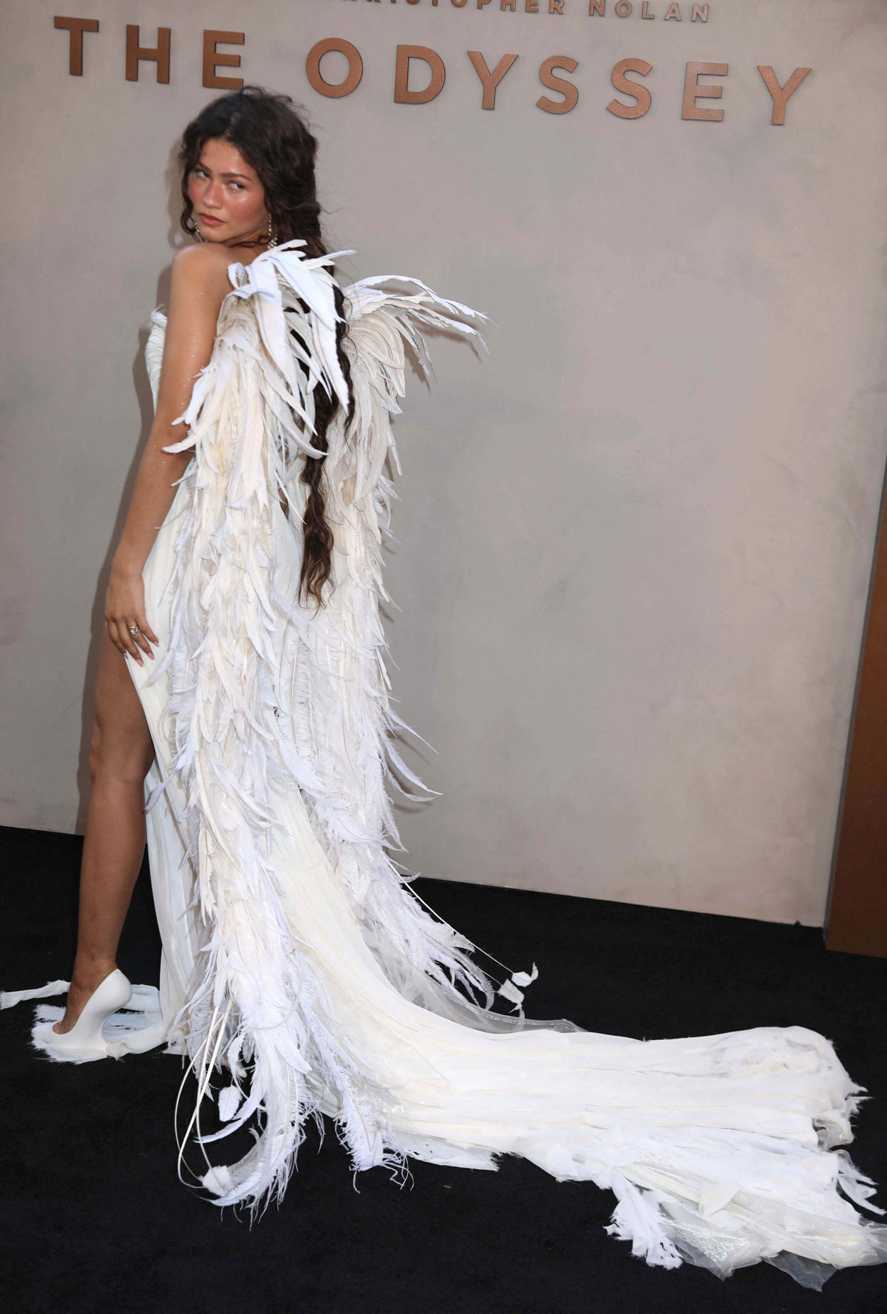 Zendaya look for The Odyssey NYC premiere
