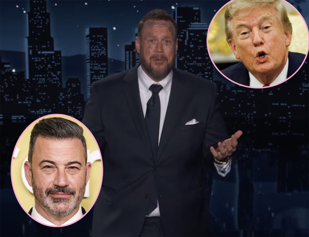 All The Jokes Jelly Roll Made About Trump That Dropped People's Jaws On Jimmy Kimmel Live!