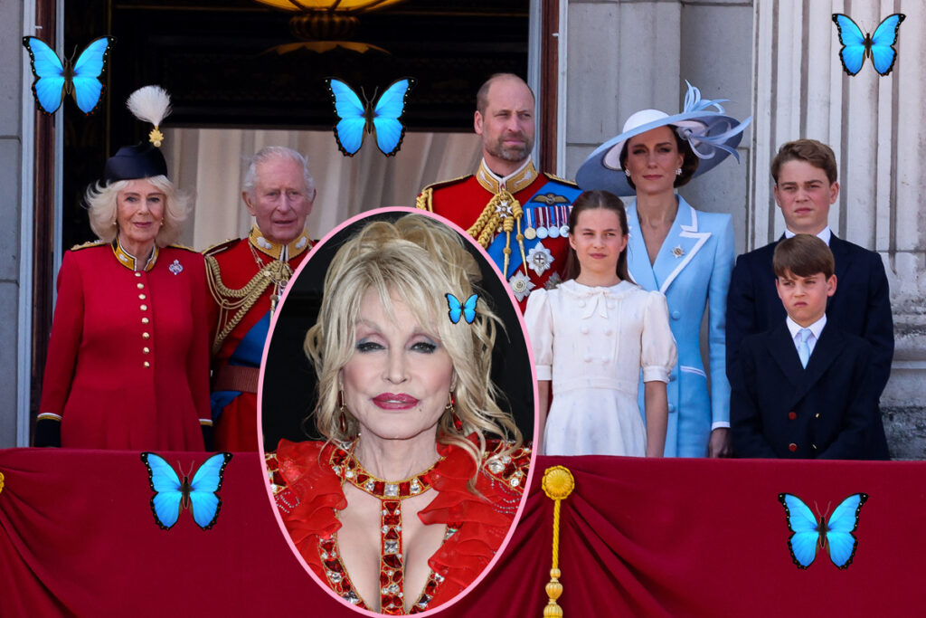 King Charles & Royal Family Honor Dolly Parton With Buckingham Palace Performance Of 9 To 5 -- WATCH