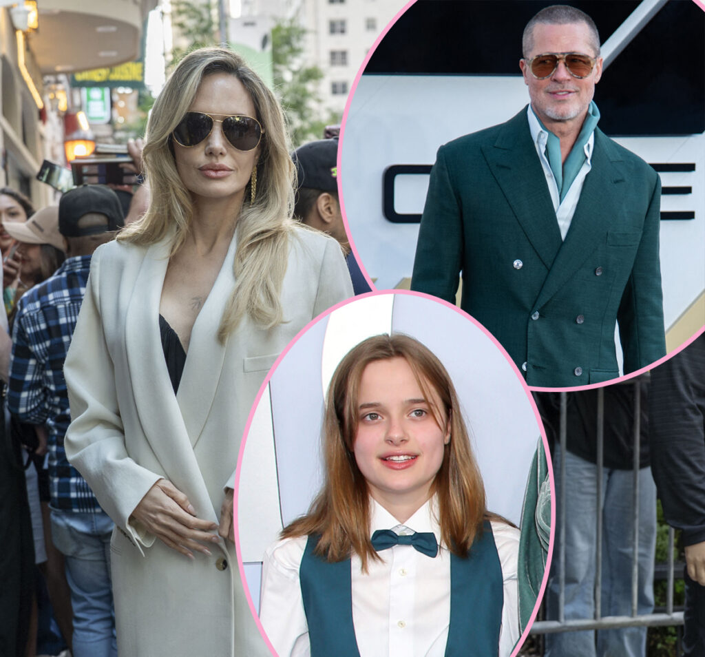 Brad Pitt & Angelina Jolie's Daughter Vivienne's Bid To Drop His Last Name Continues -- New Details