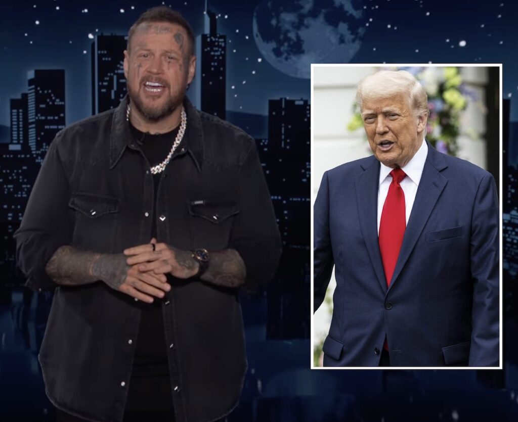 Jelly Roll Is Back For More! See His Brilliant Reaction To Donald Trump Backlash Over Late-Night TV Jokes!